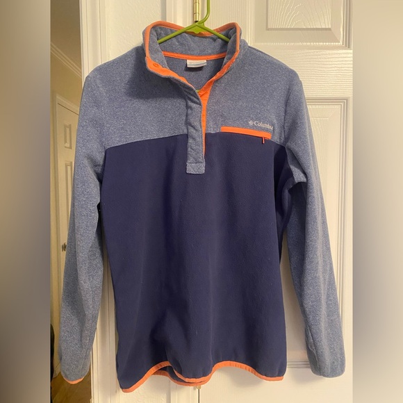 Columbia Women's Helvetia II 1/2 Snap Cropped Fleece Pullover Size Large - Picture 1 of 2